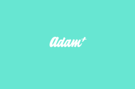 B Adam+ branding
